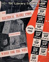 Electrical Trade Union leaflet, 1954