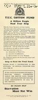 TUC Cotton Fund - leaflet, 1932