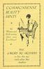 Commonsense Beauty Hints - TUC leaflet for women, 1931