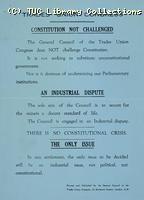 General Strike 1926 - TUC leaflet