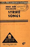 Rego and Polikoff strike songbook, 1929