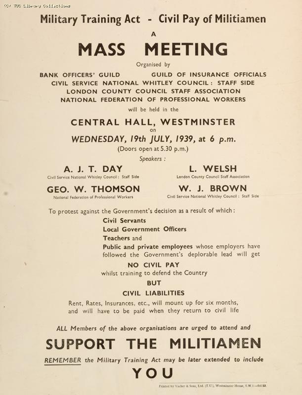 Military Training Act 1939