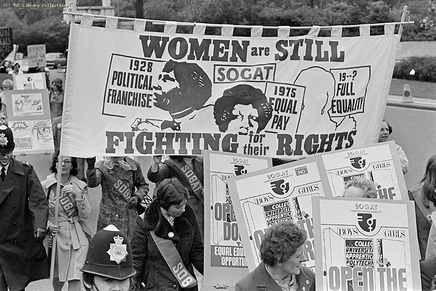 International Women's Year Rally, London, 1975