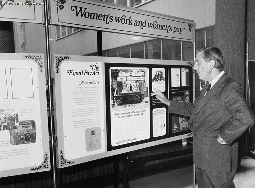 'Women's Work and Women's Pay' exhibition, 1976