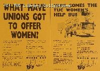 TUC Women's Help Bus, 1990