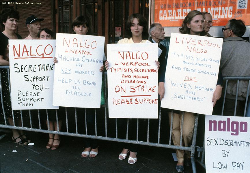 Liverpool typists strike, 1981