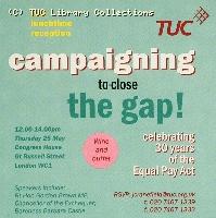 Campaigning to close the gap, 2000