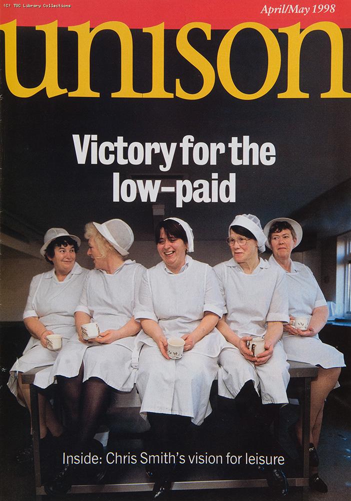 School meals workers, 1998