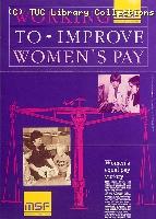 Working to improve women's pay - MSF poster, 1988