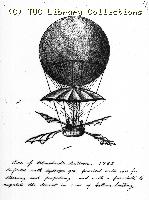 One of Blanchard's balloons, 1785