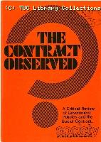 The contract observed - SCPS pamphlet, 1977