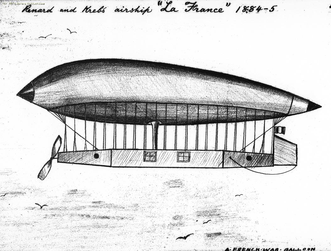 Renard and Kreb's airship 