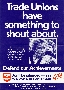 Political Fund ballot - GMB poster, 1985