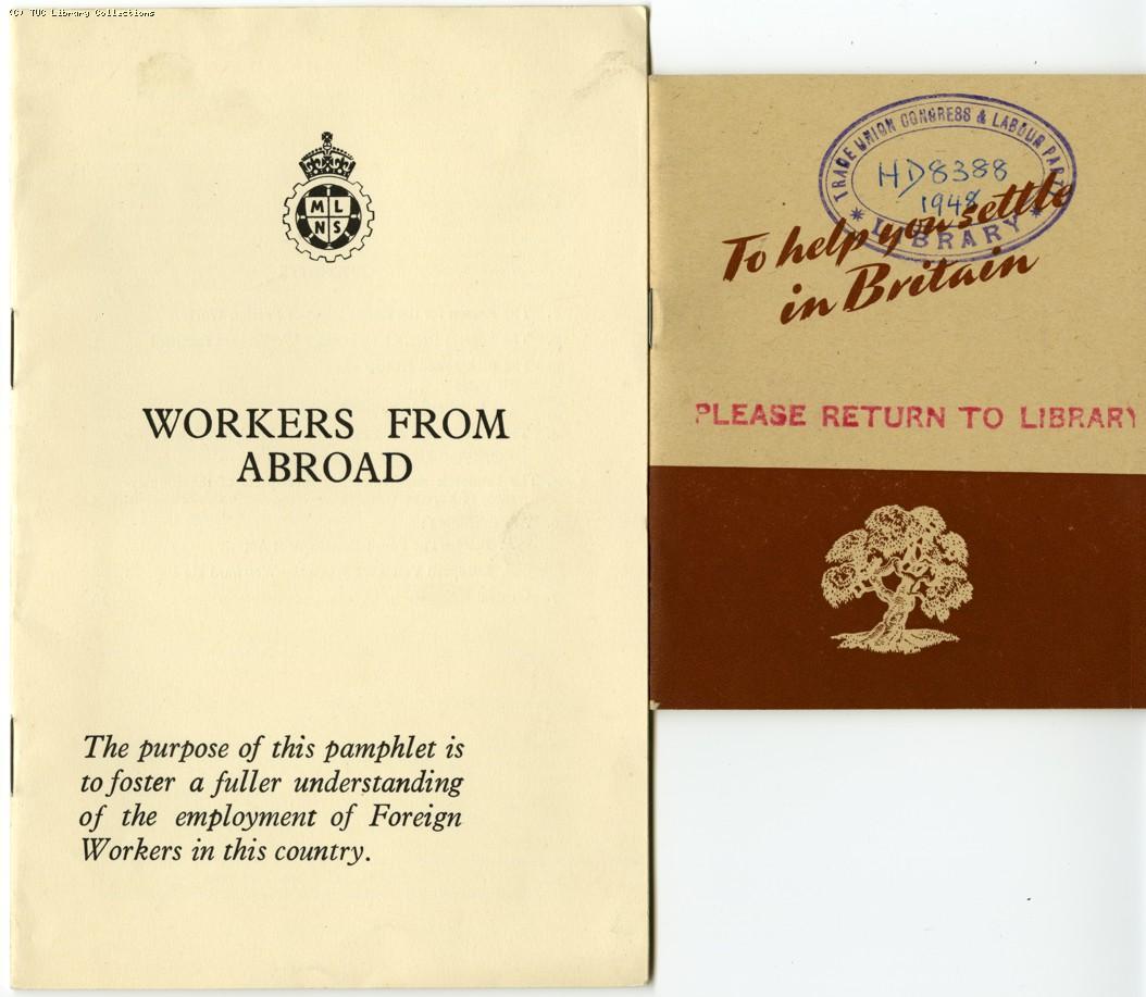 Workers from abroad, 1948