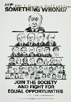 Equal opportunities - SCPS poster, c 1985