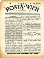 Rosta-Wien bulletin, April 1921