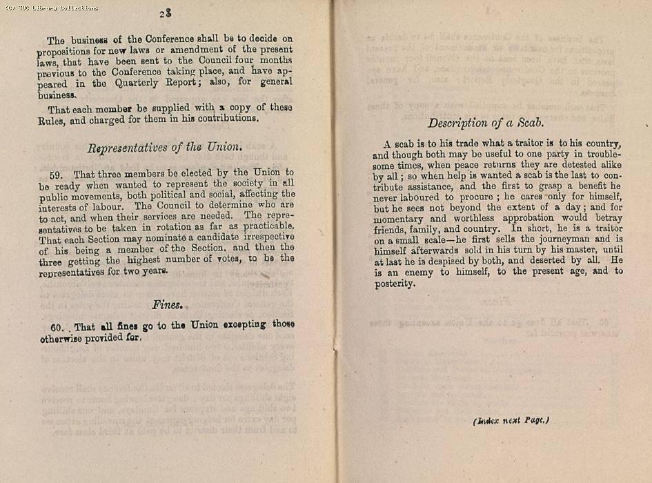 Amalgamated Boot and Shoemakers' Society rule book 1873 (page 3)