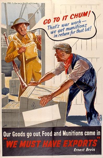 'Go to it chum' - poster 1940