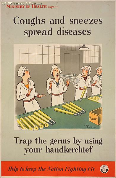 Coughs and sneezes spread diseases