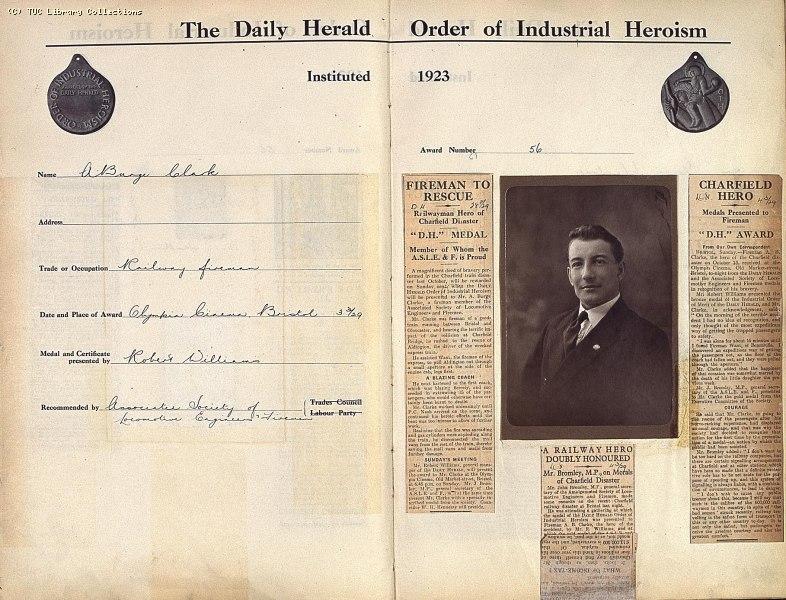 The 'Daily Herald' Order of Industrial Heroism