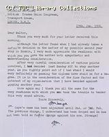 Letter from Tom Mboya, 1956