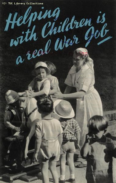 Helping with Children is a real War Job