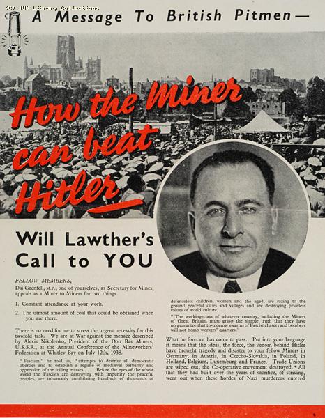 How the Miners can beat Hitler
