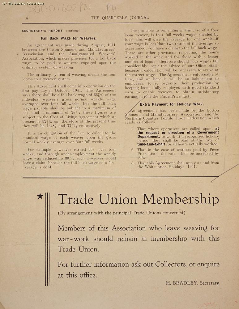 Darwen Weavers, Winders and Warpers