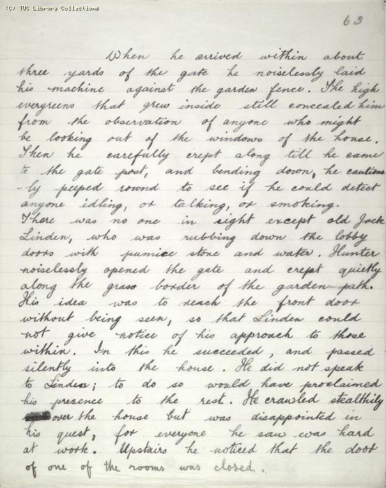 The Ragged Trousered Philanthropists - Manuscript, Page 63