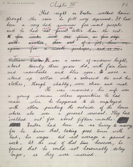 The Ragged Trousered Philanthropists - Manuscript, Page 96