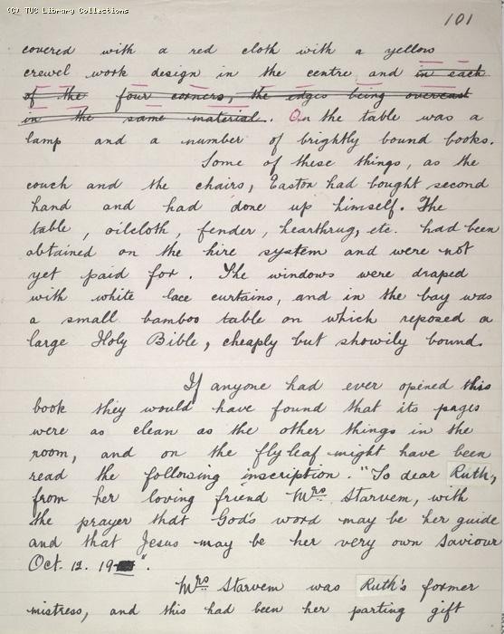 The Ragged Trousered Philanthropists - Manuscript, Page 101