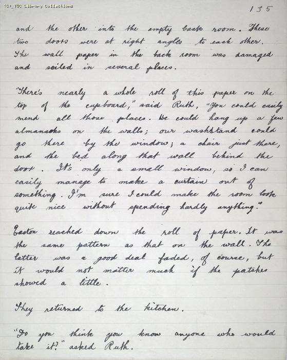 The Ragged Trousered Philanthropists - Manuscript, Page 135