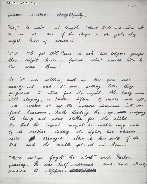 The Ragged Trousered Philanthropists - Manuscript, Page 136