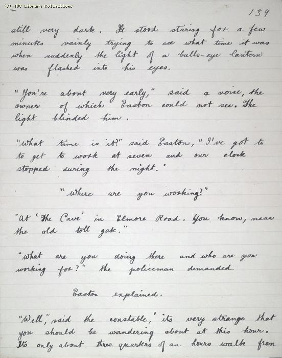 The Ragged Trousered Philanthropists - Manuscript, Page 139