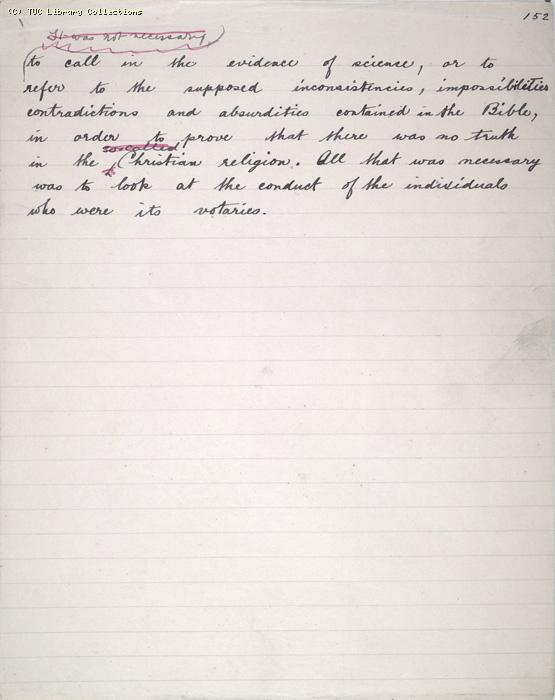 The Ragged Trousered Philanthropists - Manuscript, Page 152