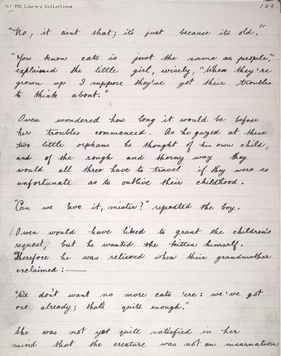 The Ragged Trousered Philanthropists - Manuscript, Page 164