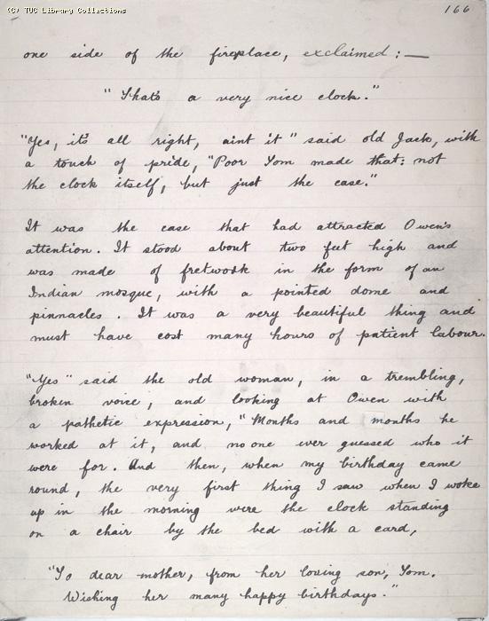 The Ragged Trousered Philanthropists - Manuscript, Page 166