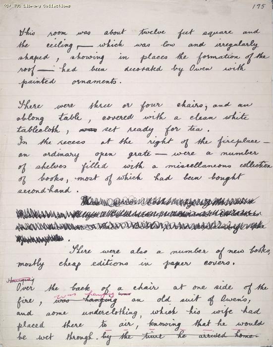 The Ragged Trousered Philanthropists - Manuscript, Page 175