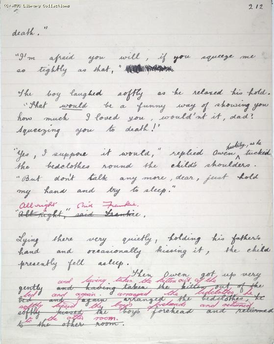 The Ragged Trousered Philanthropists - Manuscript, Page 212