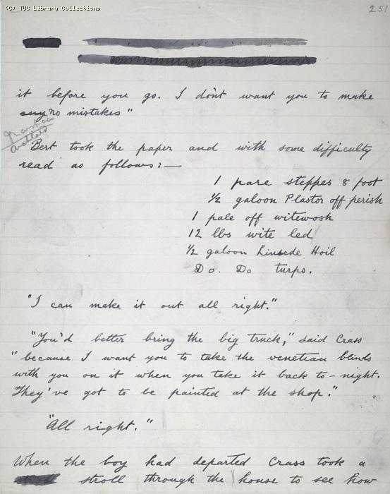 The Ragged Trousered Philanthropists - Manuscript, Page 251