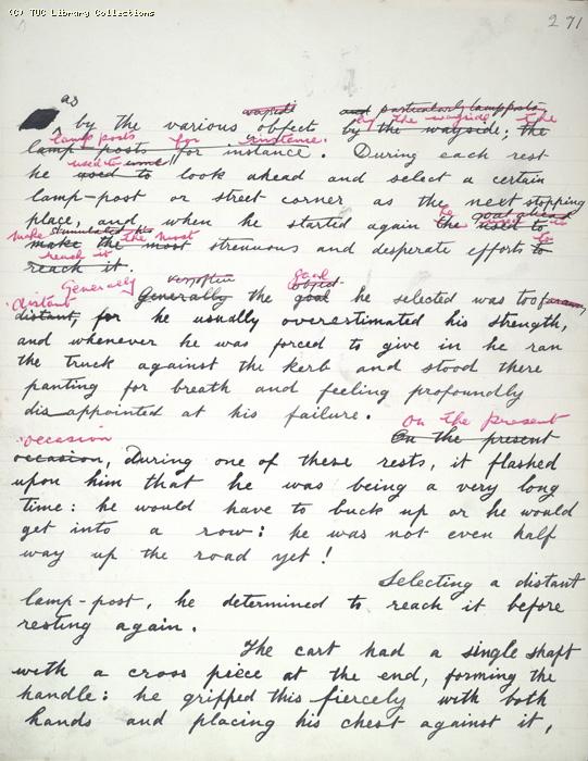 The Ragged Trousered Philanthropists - Manuscript, Page 271