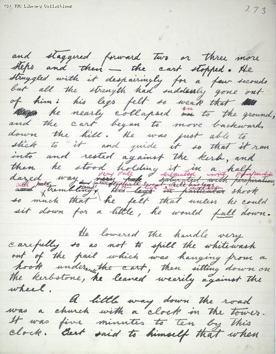The Ragged Trousered Philanthropists - Manuscript, Page 273