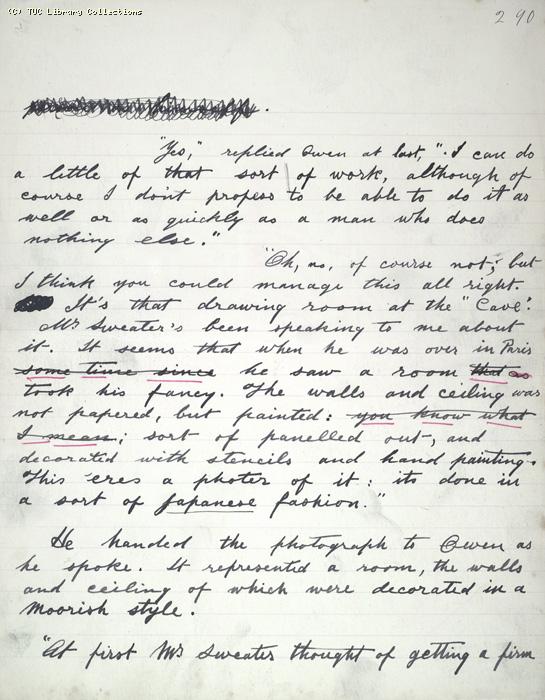 The Ragged Trousered Philanthropists - Manuscript, Page 290