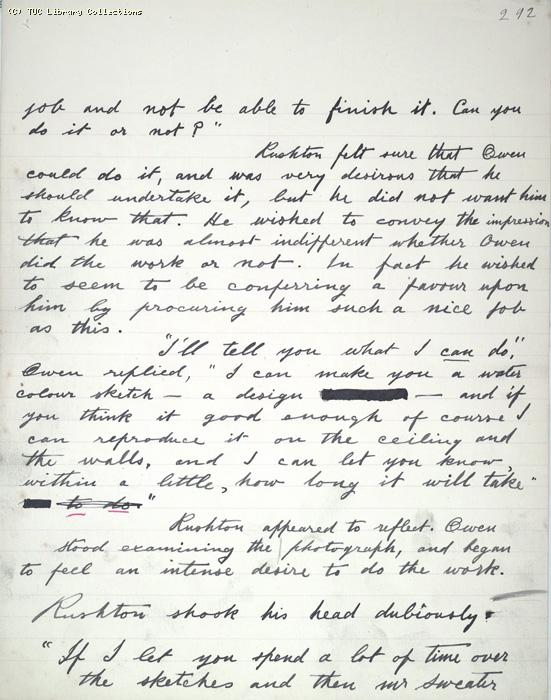 The Ragged Trousered Philanthropists - Manuscript, Page 292