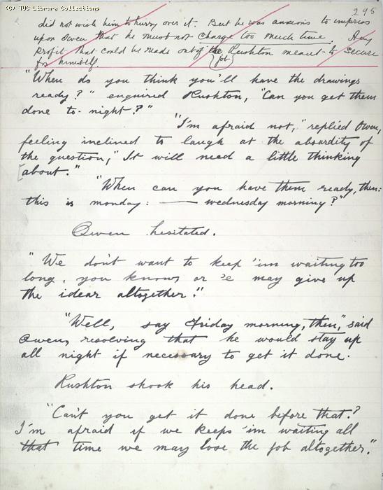 The Ragged Trousered Philanthropists - Manuscript, Page 295