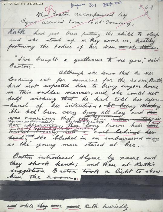 The Ragged Trousered Philanthropists - Manuscript, Page 301