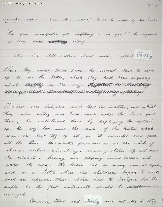 The Ragged Trousered Philanthropists - Manuscript, Page 327