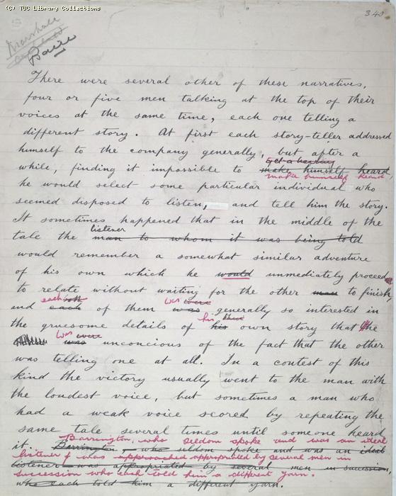 The Ragged Trousered Philanthropists - Manuscript, Page 340