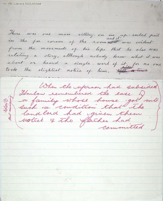 The Ragged Trousered Philanthropists - Manuscript, Page 341
