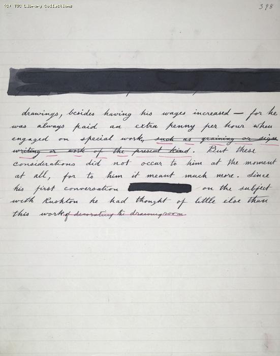 The Ragged Trousered Philanthropists - Manuscript, Page 398